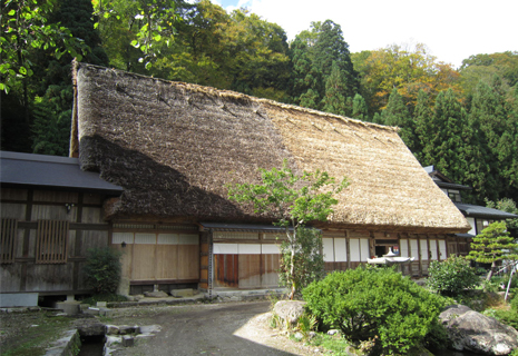 行徳寺庫裡（五箇山赤尾）の写真