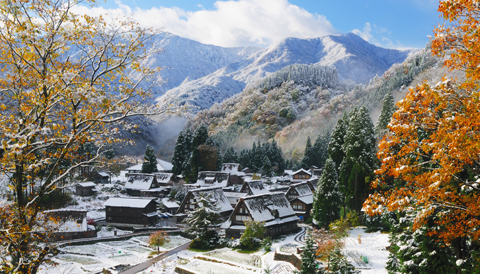 荻町、相倉、菅沼の3集落の写真2